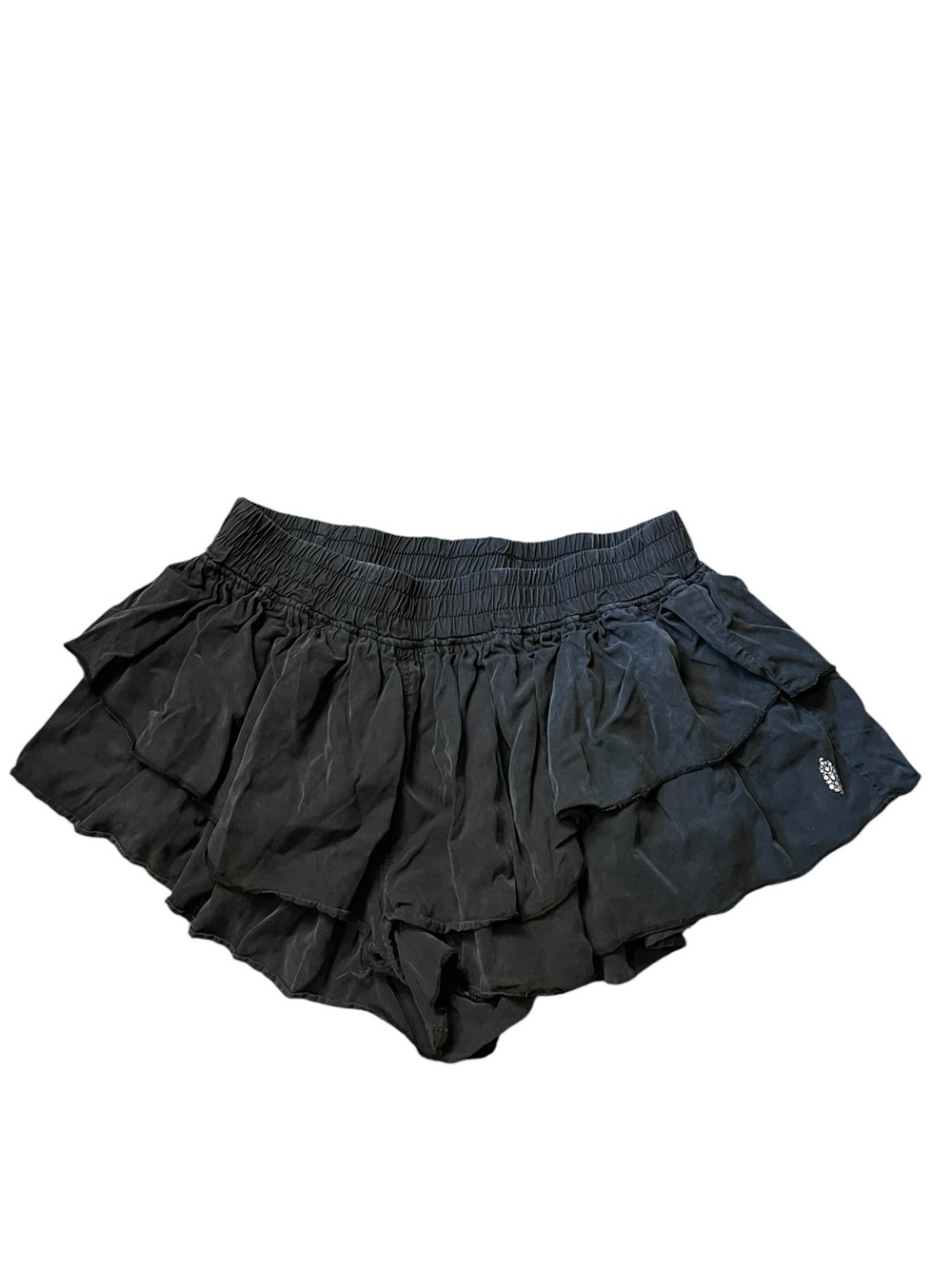 FP Movement by Free People Dark Navy Ruffle Skort